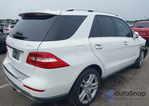 2014 Mercedes-Benz Ml 350 4Matic из США, поврежденный, VIN 4JGDA5HB3EA284903